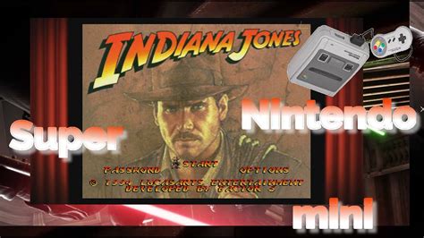 Indiana Jones And The Temple Of Doom Super Mini Nintendo Snes Game