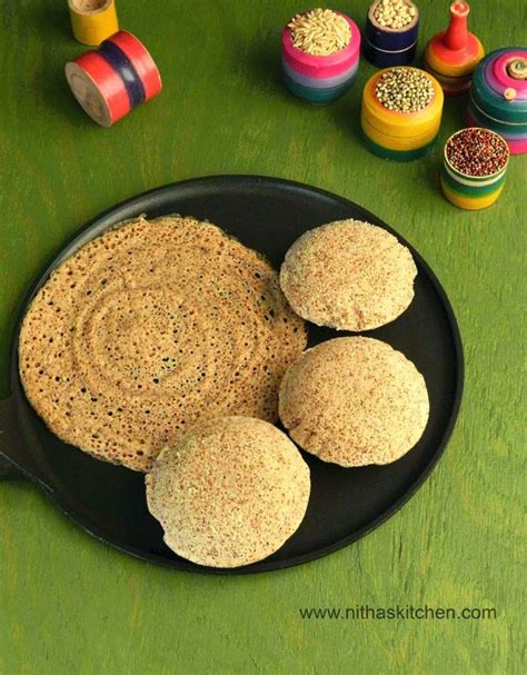 Whole Grain Millets Idli Dosa Batter Recipe Nitha Kitchen