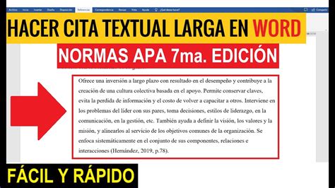 Cómo Citar Textos De Más De 40 Palabras Guía Completa El Compartir Texto