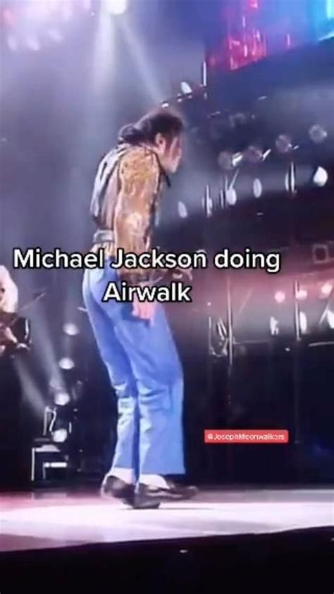 Michael Jackson Doing Airwalk Michaeljackson [video] In 2024 Michael