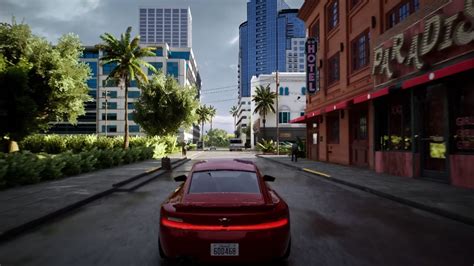 Así se ve GTA 6 en Unreal Engine 5 hecho por un fan