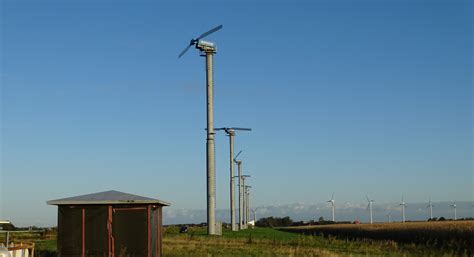 Installation Of A Wes Turbine Wes Wind Energy Solutions