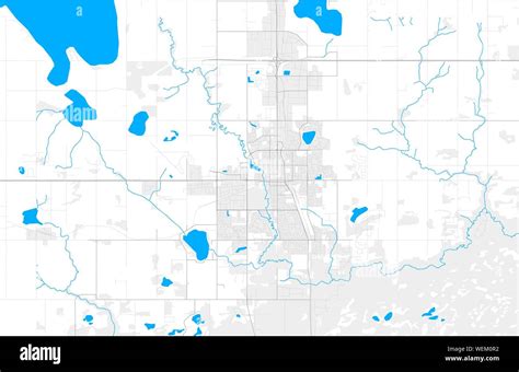 Grande prairie alberta map Stock Vector Images - Alamy