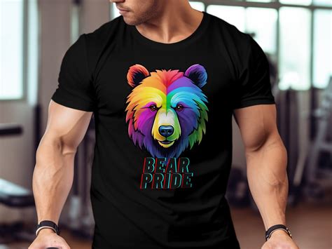 Bear Pride Shirt Gay Pride Outfit Equality Tshirt Etsy