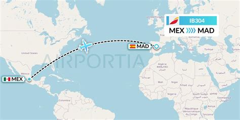 Ib Flight Status Iberia Mexico City To Madrid Ibe