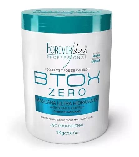 Forever Liss Btox Zero 1kg Frete Grátis Parcelamento Sem Juros