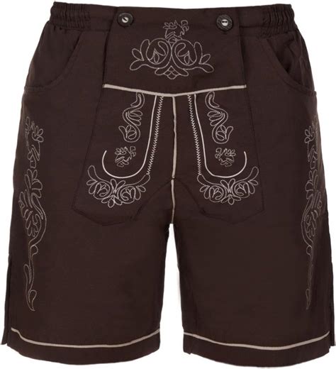 Trachten Badeshorts Badehose Im Lederhosen Style Amazon De Fashion