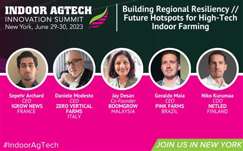 Indoor Agtech Innovation Summit ZERO