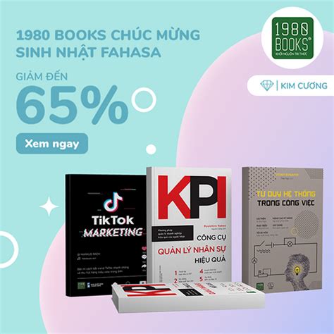 FAHASA giảm đến 65% đầu sách 1980 BOOKS