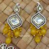 Kundan Bridal Set - Yellow | FashionCrab.com