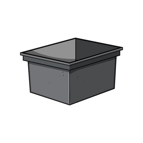 Storage Plastic Crate Cartoon Vector Illustration 39617024 Vector Art