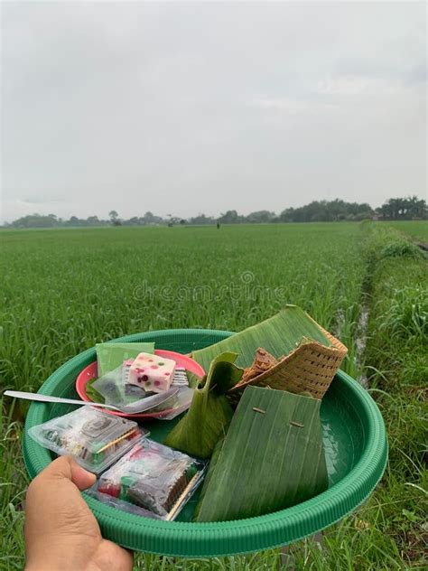 Traditional Food In Indonesia Called Jajanan Pasar Stock Image Image