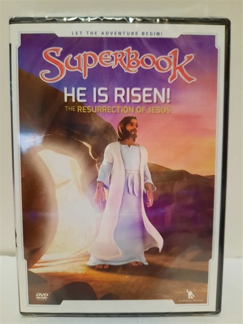 Superbook He Is Risen The Resurrection Of Jesus Christ Dvd Brand