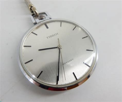 Tissot Stylist Pocket Watch No Reserve Price Homme Catawiki