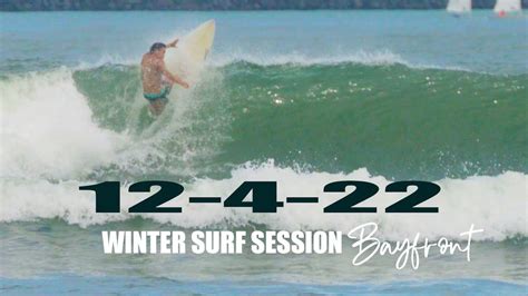 Winter Surf Session Bayfront Hilo Hawaii Youtube