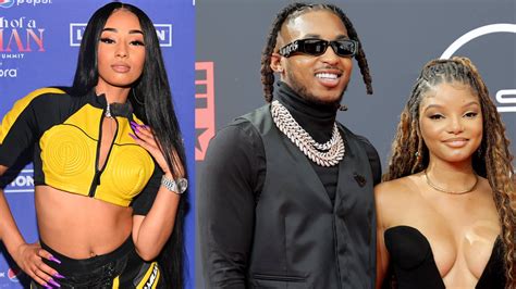 Ddg And Rubi Rose Feud Online Following Halle Bailey Breakup