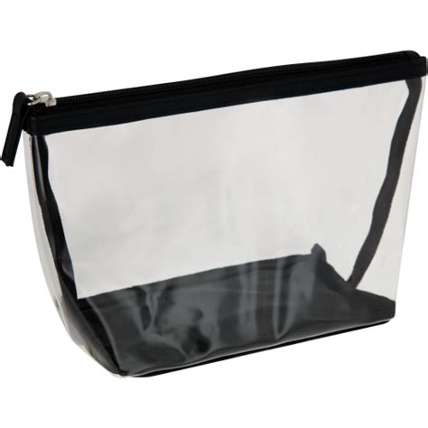 Clicks Pvc Cosmetic Bag With Black Trim Clicks