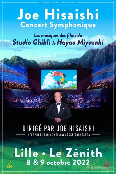 Spectacle Joe Hisaishi Concert Symphonique Lille Dimanche