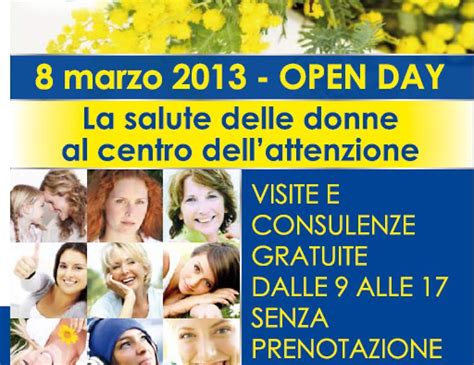 8 Marzo La Salute Delle Donne Open Day La Provincia