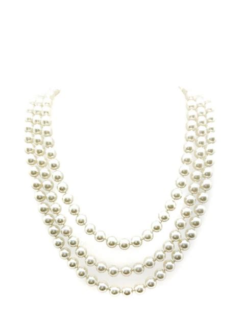 Jennifer Gibson Vintage Camrose And Cross Jackie Kennedy Triple Pearl Necklace 1980s Farfetch