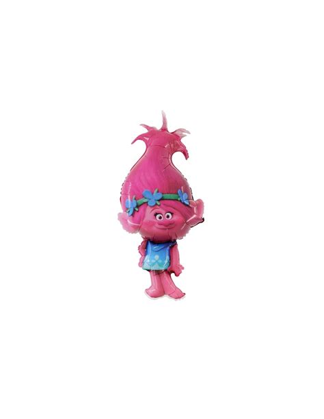 Globos De Helio Trolls Forma 109cm Foil Poliamida