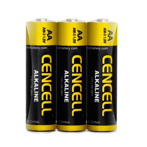 Cencell 15v Aa Size Lr6 Am3 Alkaline Znmo2 Battery Battery And Dry Battery Price