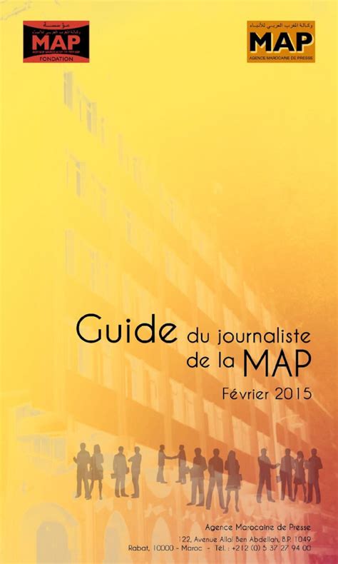 PDF Guide Du Journaliste De La MAP DOKUMEN TIPS