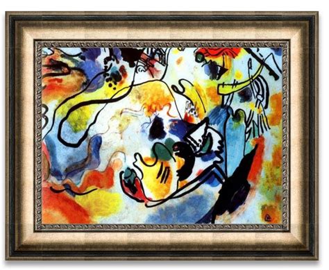 At Auction Wassily Kandinsky Last Judgement 1912 Oil Painting After