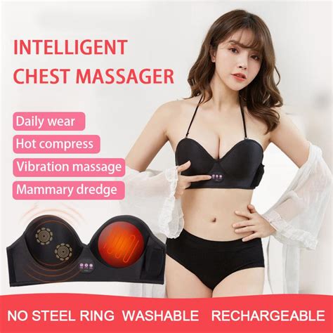 Buy Electric Breast Enlargement Devices Vibration Bra Massage Boobs