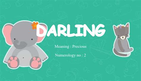 Darling Name Meaning