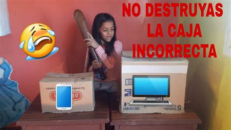 No Destruyas La Caja Incorrecta Marianita Janeth Youtube