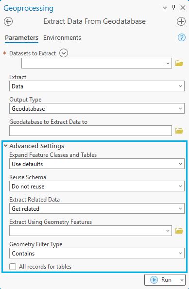 Extract Data From A Geodatabasearcgis Pro Documentation