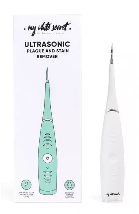 My White Secret Ultrasonic Plaque And Stain Remover Appareil à