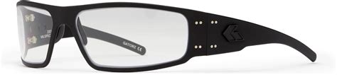 Gatorz Magnum Sunglass Black Anodized Frame Black Logo