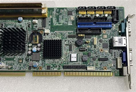 Advantech Pca Rev A Industrial Motherboard Novus Ferro Pte Ltd