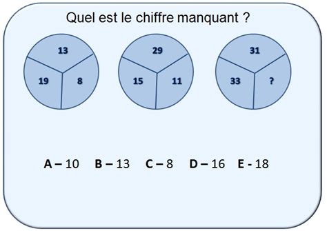 QCM CONCOURS GRATUITS Test de logique numerique explication vidéo