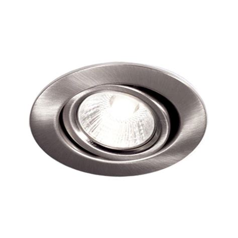 Bazz 300 Series 4 In Brushed Chrome Recessed Halogen Interior