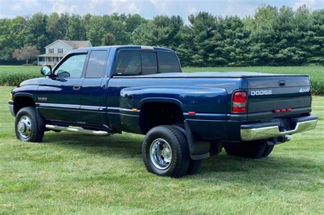 2001 Dodge Ram 3500 Quad Cab Slt Cummins Dually 4x4 For Sale On Bat