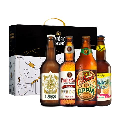 Kit Presente Cervejas Paulistas Empório Da Cerveja