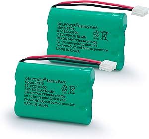 Amazon Qblpower Cordless Phone Battery Rechargeable