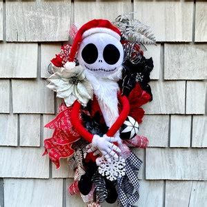 The Nightmare Before Christmas Wreath Amazing XXL Jack Etsy