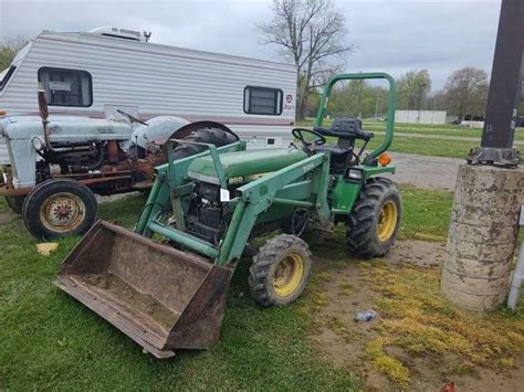 John Deere 955 Diesel Tractor W Loader Rogers Community Auction Inc