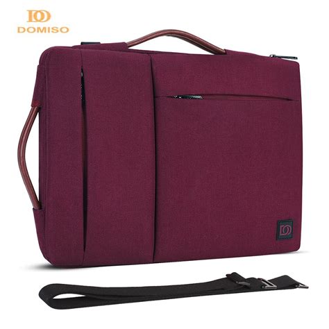 Domiso Multi Use Strap Laptop Sleeve Bag With Handle For