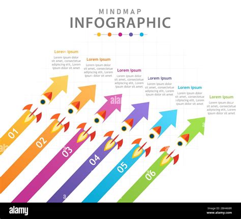 Plantilla Infogr Fica Para Empresas Pasos Diagrama Moderno De