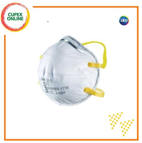 M N White Mask Particulate Respirator Pieces Lazada