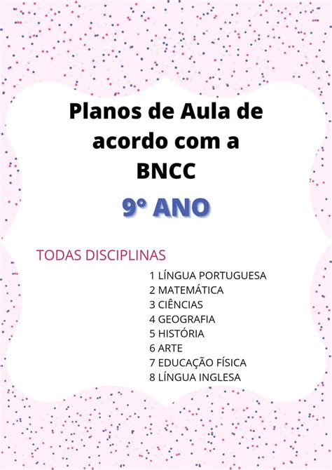 Plano de Aula Pronto MATEMÁTICA do 6º ao 9º ano BNCC 2024 r