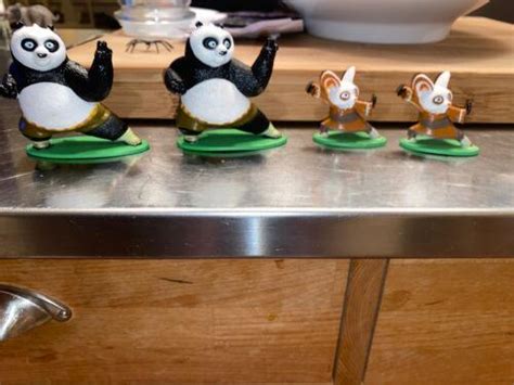 Kung Fu Panda Cake Toppers Set Of