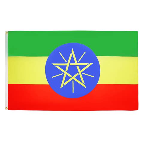 Amazon.com : AZ FLAG - Ethiopia Flag - 3x5 Ft - Light Polyester ...