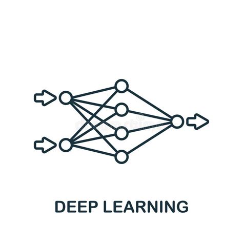 Deep Learning Icon Line Simple Industry 4 0 Icon For Templates Web