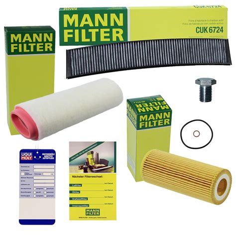 MANN FILTER Inspektionspaket Filtersatz SET A